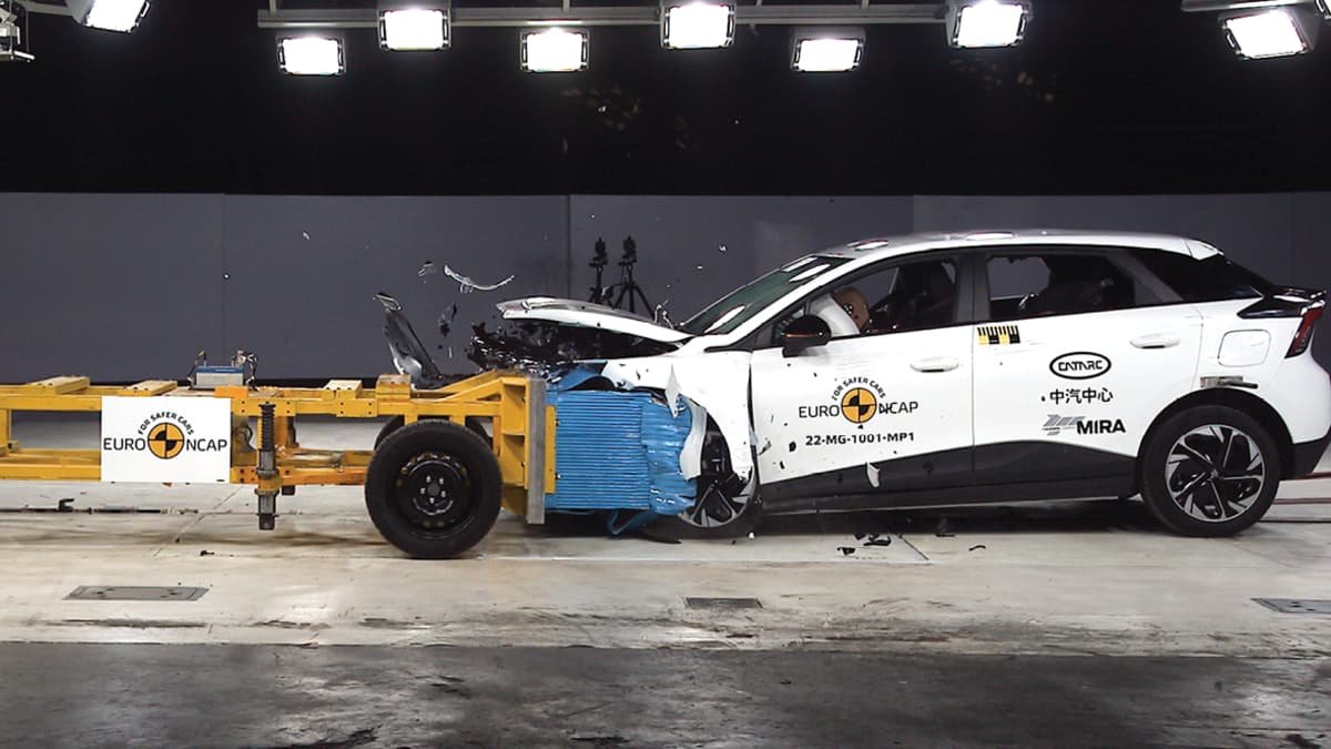 MG 4 electric car earns five-star safety rating in Australia