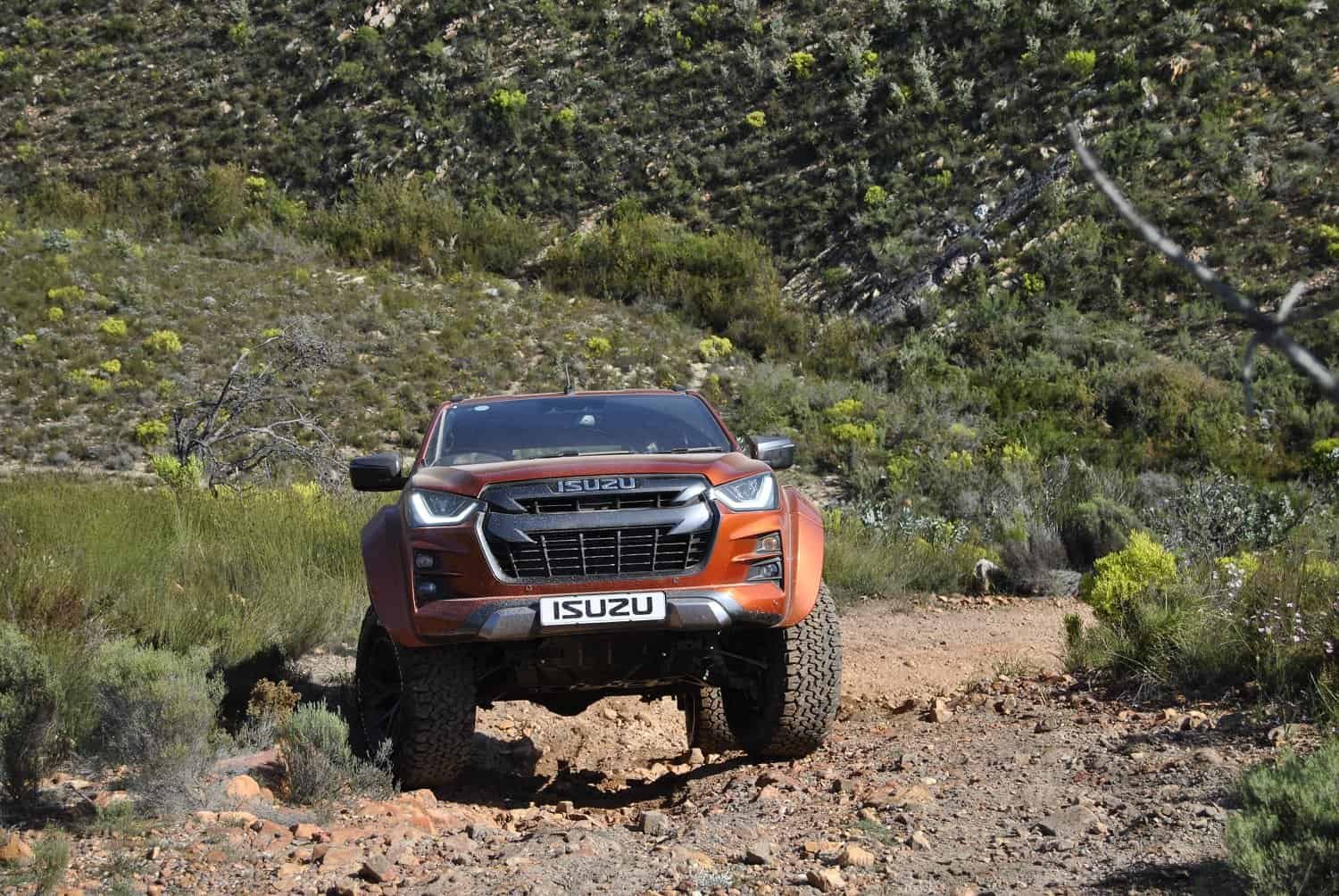 Off-roading with Isuzu's new D-Max AT35