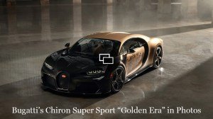 The one-off Bugatti Chiron Super Sport 
