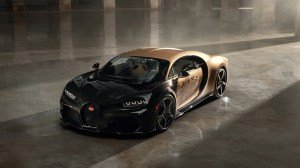 The one-off Bugatti Chiron Super Sport “Golden Era” hypercar.