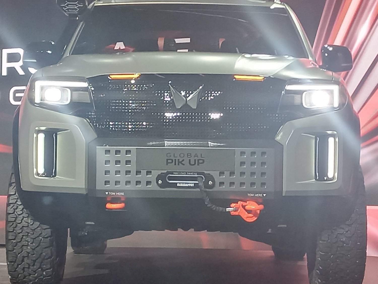 Concept Mahindra Global Pik Up revealed