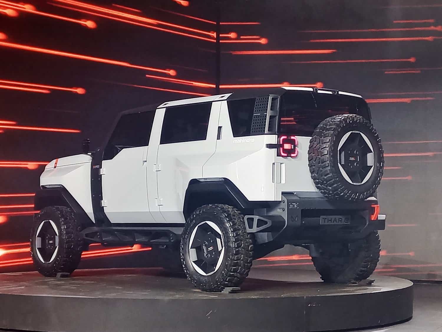Concept Mahindra Thar:e revealed