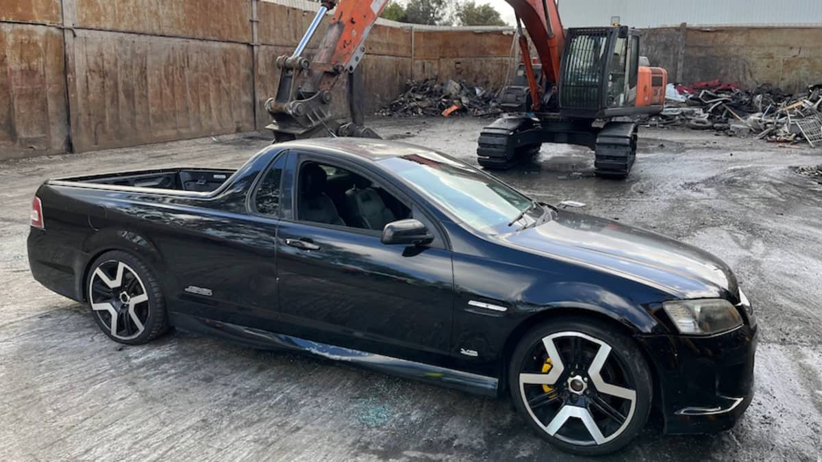 L-plate hoon’s Holden V8 ute crushed after 253km/h speeding ticket