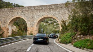 Driving prototypes of the third generation of the Porsche Panamera in Spain.
