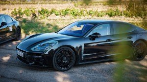 A prototype of the third generation of the Porsche Panamera in Spain.