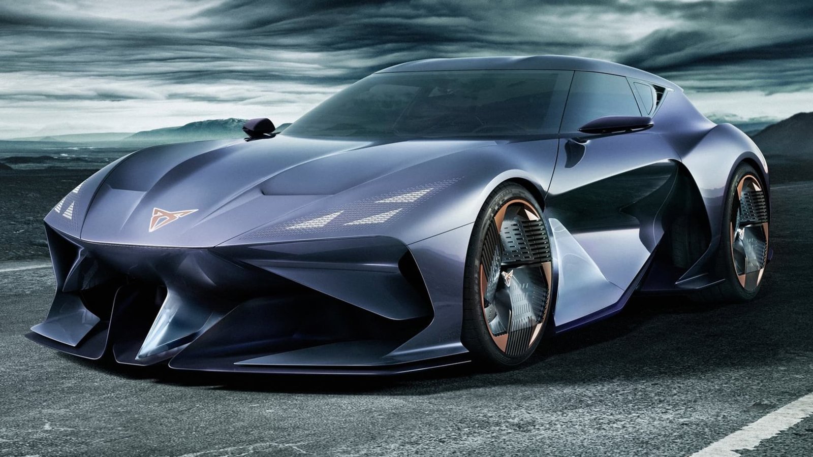 Cupra Dark Rebel electric concept car unveiled at Munich motor show overnight