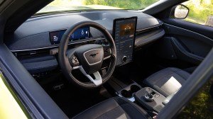 Inside the 2024 Ford Mustang Mach-E Rally