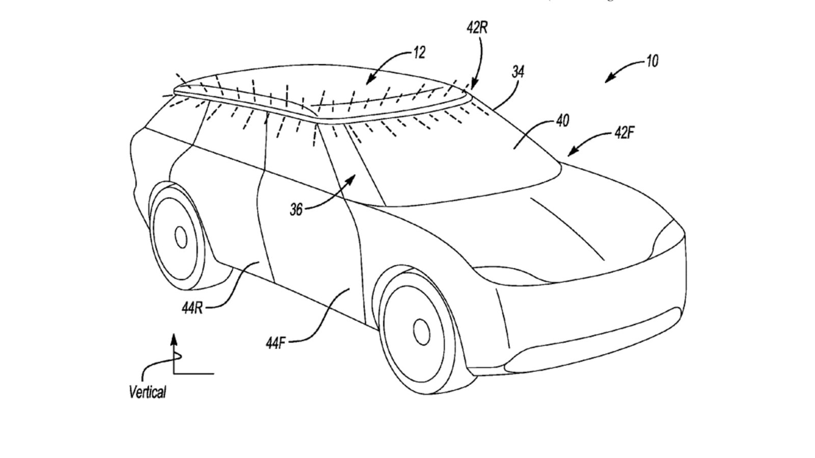 Ford files patent for unique roof lighting system