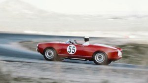 Driving a 1956 Alfa Romeo Giulietta Spider Veloce.
