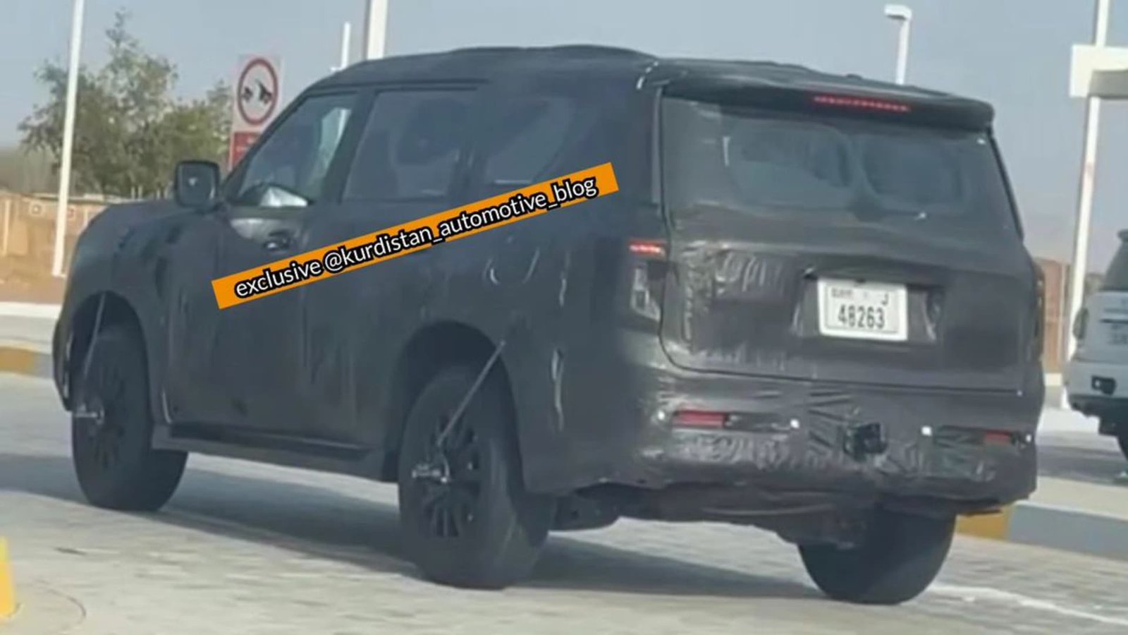 New Nissan Patrol spied testing at last