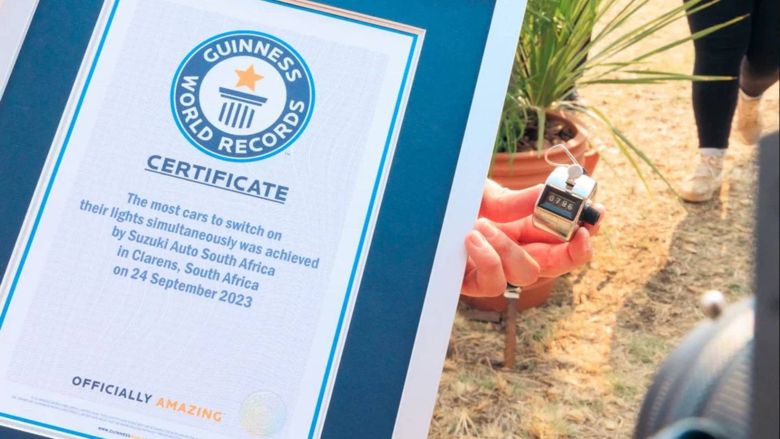 Suzuki Jimny shatters bizarre world record