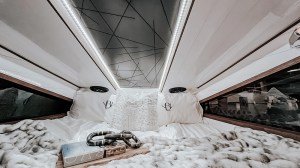 The 27North Ascender's primary sleeping area