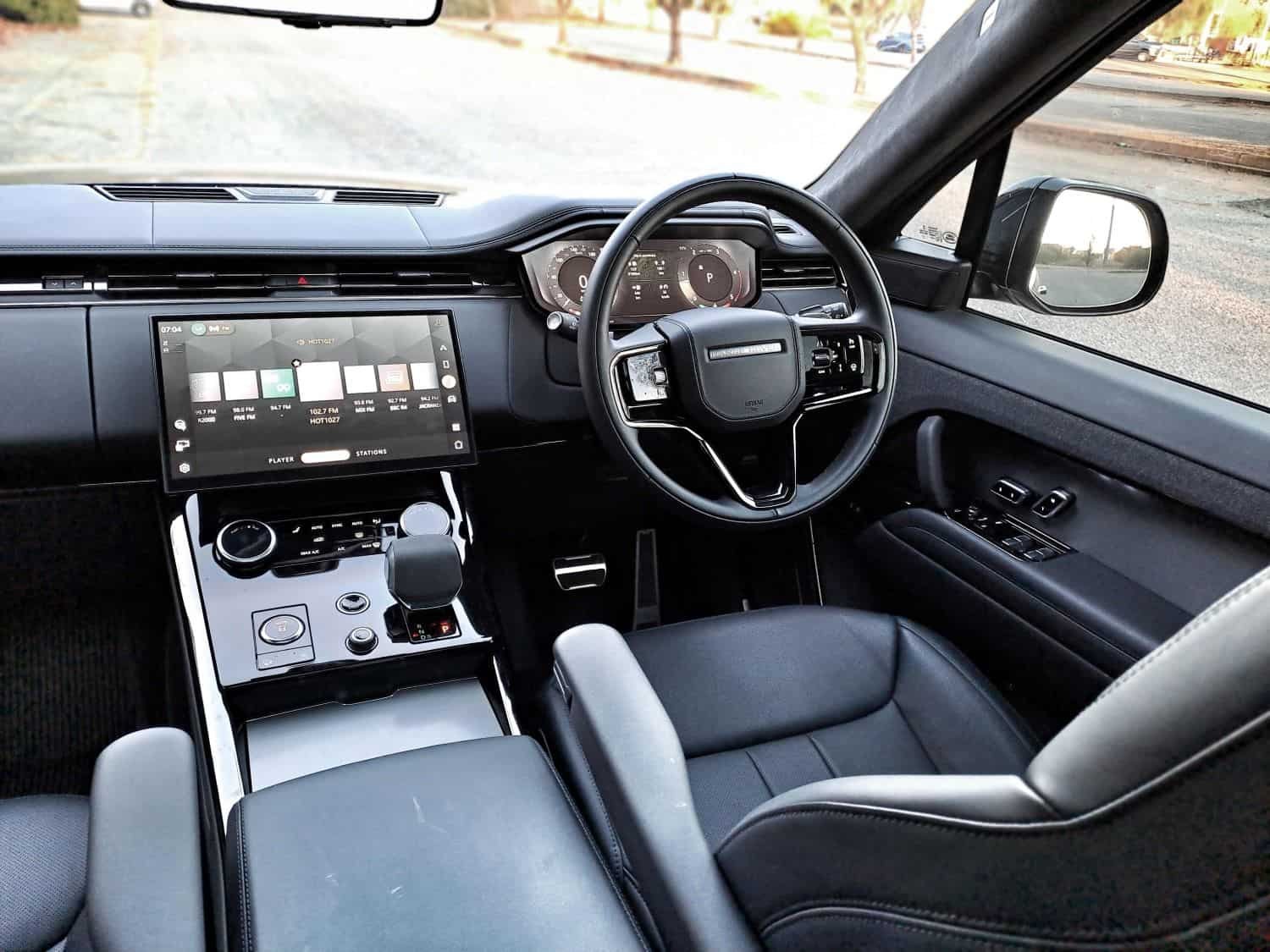 Range Rover Sport cabin