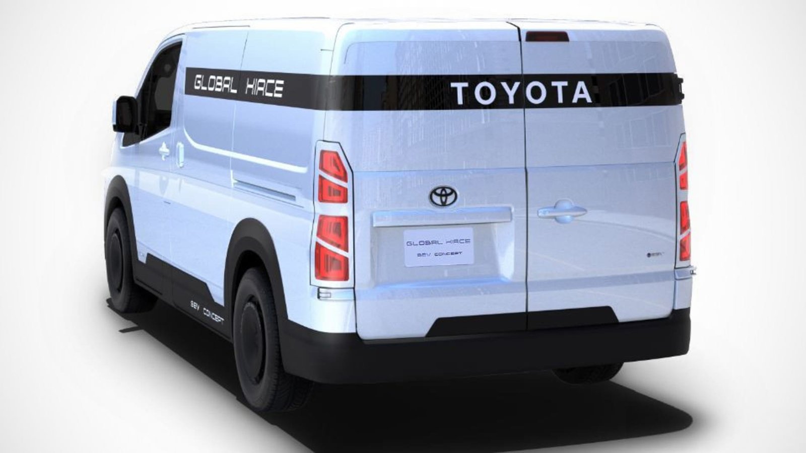 Electric Toyota HiAce concept unveiled for Tokyo motor show
