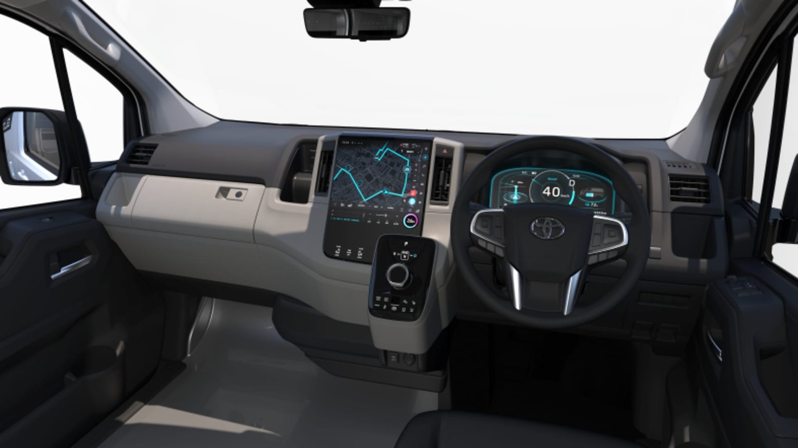 Electric Toyota HiAce concept unveiled for Tokyo motor show