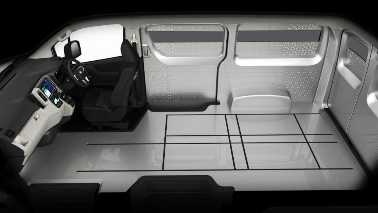 Electric Toyota HiAce concept unveiled for Tokyo motor show