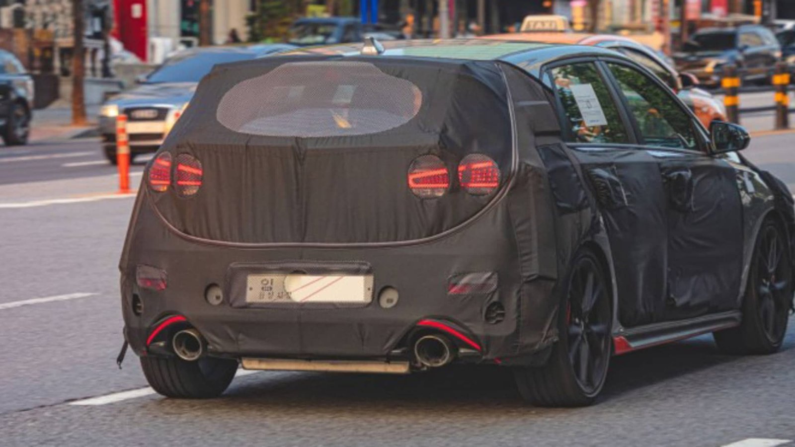 2024 Hyundai i30 N hot hatch facelift spotted again