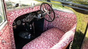 The interior of a 1931 Avions Voisin C14 