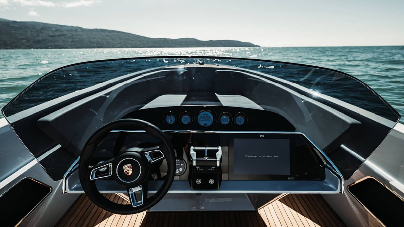 Porsche unveils $1 million electric boat with Macan EV power