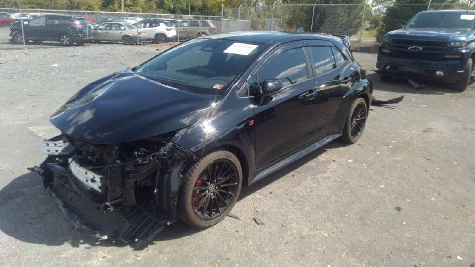 For sale: Four wrecked GR Corolla hot hatches