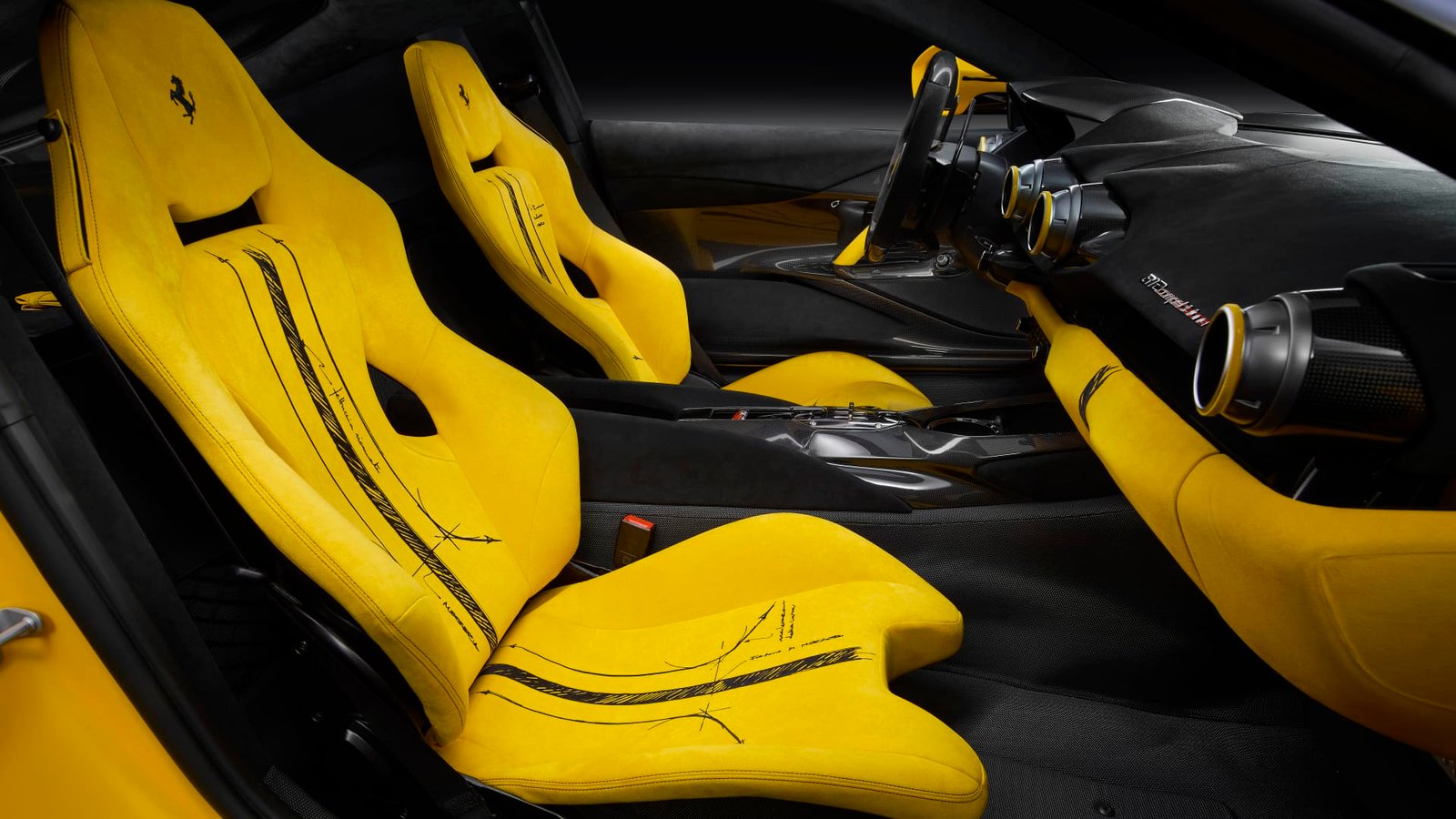Ferrari covered in ‘scribble’ paint scheme sells for $US5 million at auction
