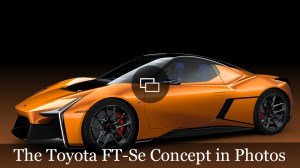 The Toyota FT-Se Concept in Photos