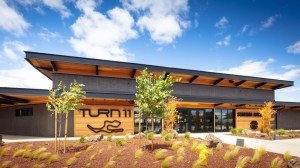 The 19,000-square-foot Turn 11 dining and entertainment complex at Sonoma Raceway.