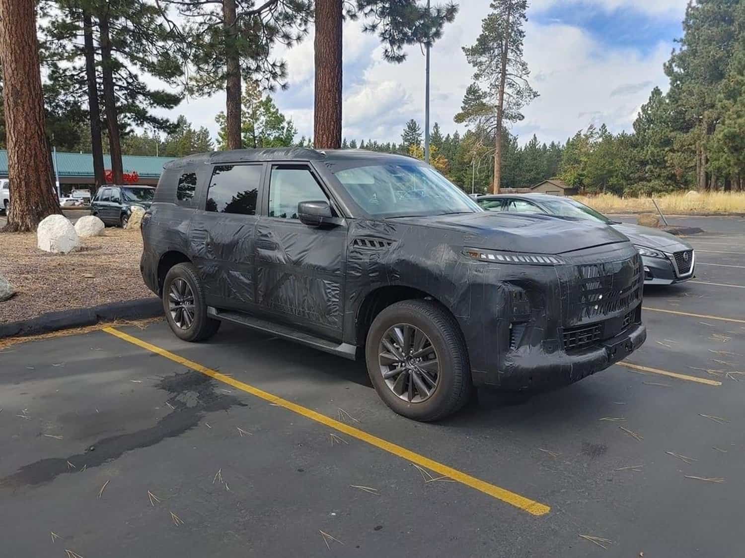 Next Nissan Patrol spied for the first time