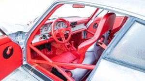 The interior of a 1993 Porsche 964 Carrera RSR 3.8-Liter 