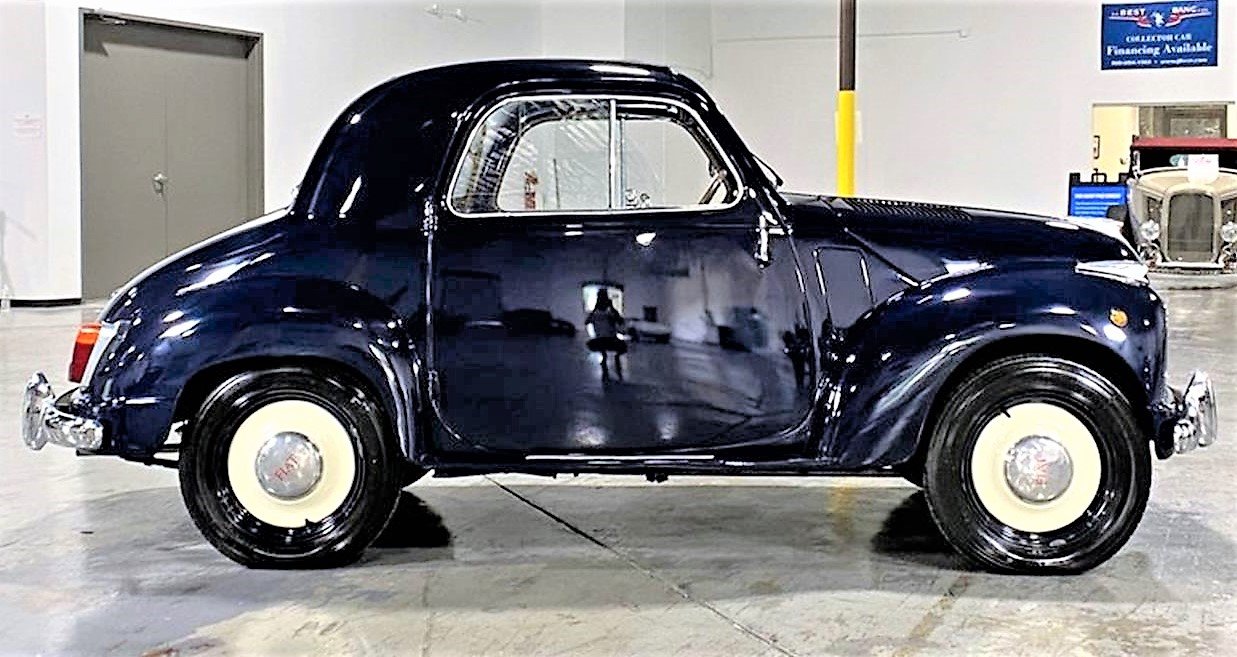 fiat, Pick of the Day: 1953 Fiat 500C Topolino micro-car for 2 small people, ClassicCars.com Journal