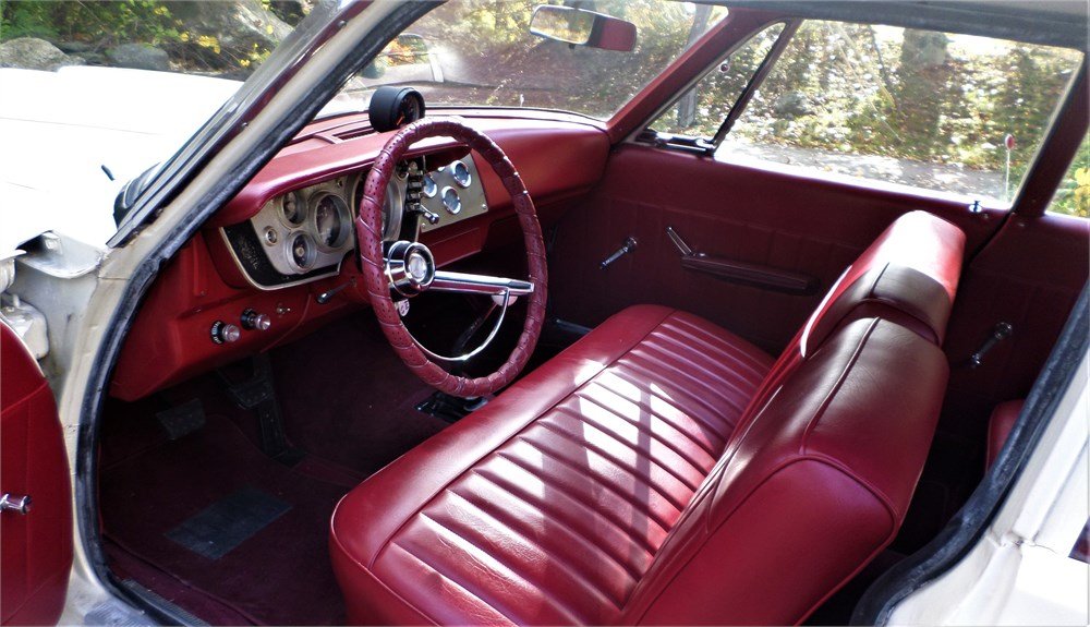 1963 Plymouth Savoy Super Stock tribute interior
