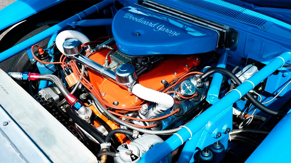 The 1969 Dodge Charger Daytona's Hemi V-8
