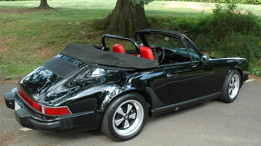 1983 Porsche 911SC Cabriolet side view