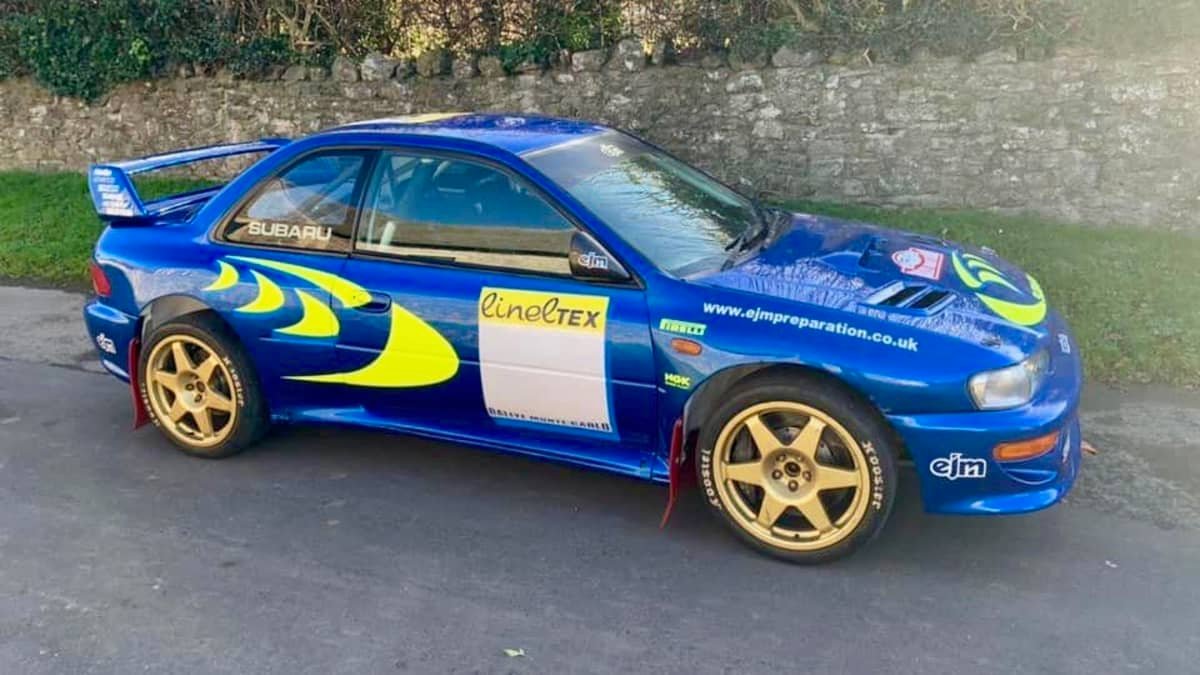 1997 Subaru World Rally Car with Colin McRae connection hits the market-0