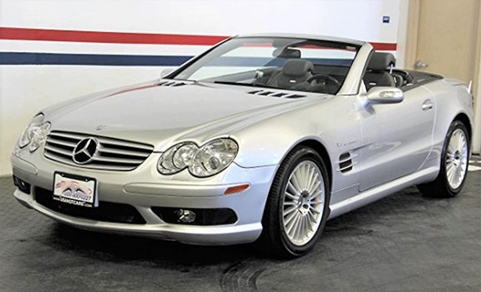 mercedes sl55 7 sl55