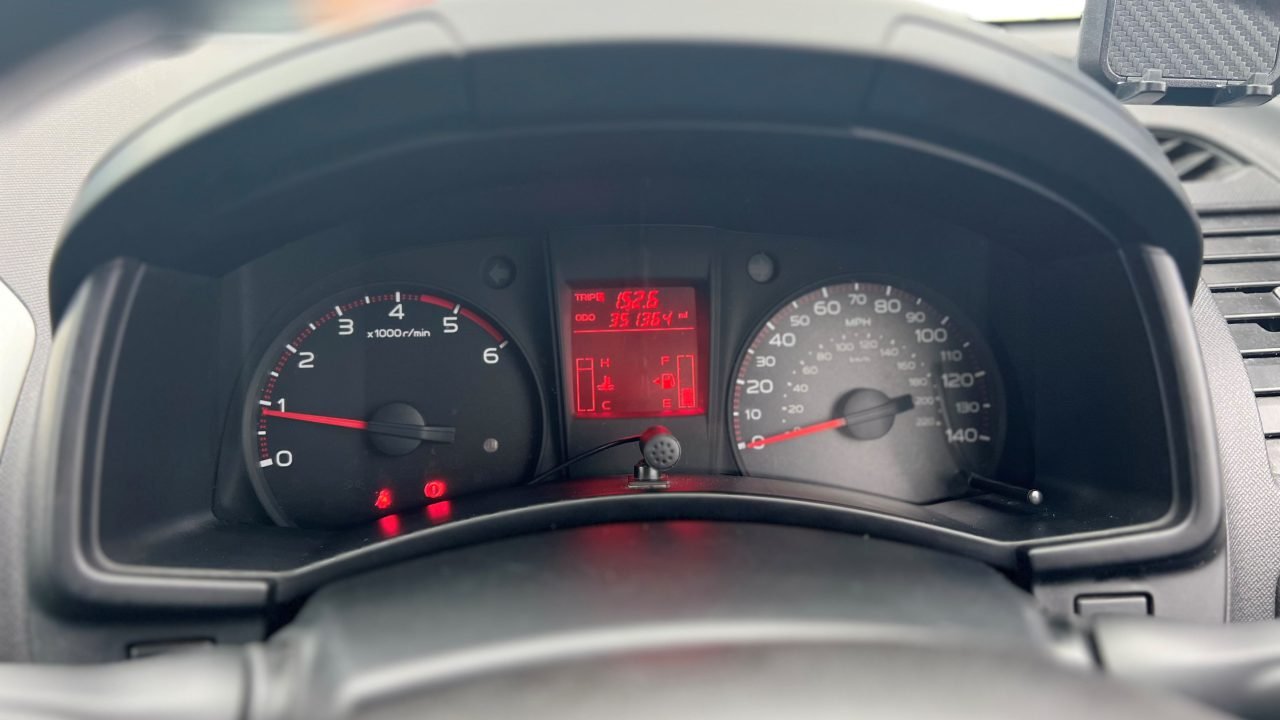 2014 Isuzu D-Max odometer