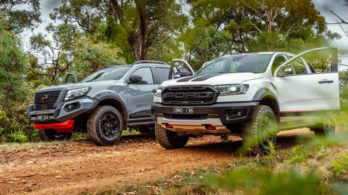 2022 Ford Ranger Raptor X v Nissan Navara Pro-4X Warrior comparison-0