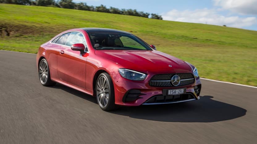 Drive Car of the Year Best Large Luxury Car 2021 finalist Mercedes Benz E-Class exterior front view