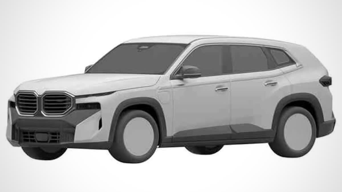 2023 BMW XM performance hybrid SUV leaked-0