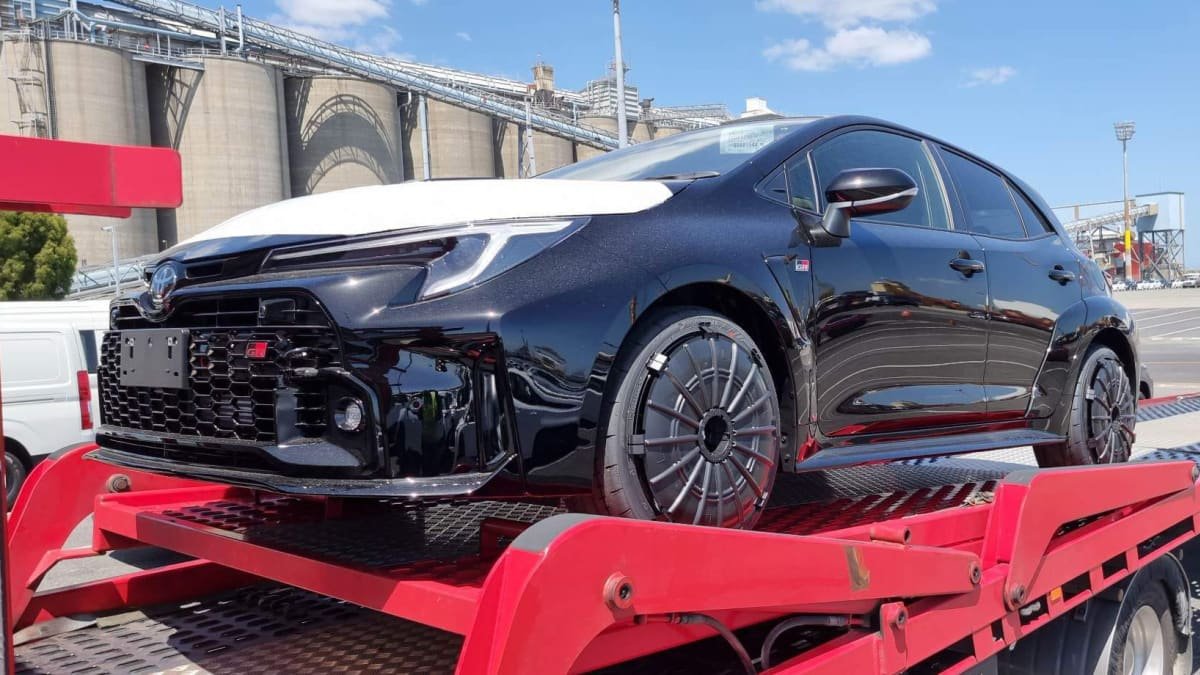 2023 Toyota GR Corolla en route to Australian showrooms
