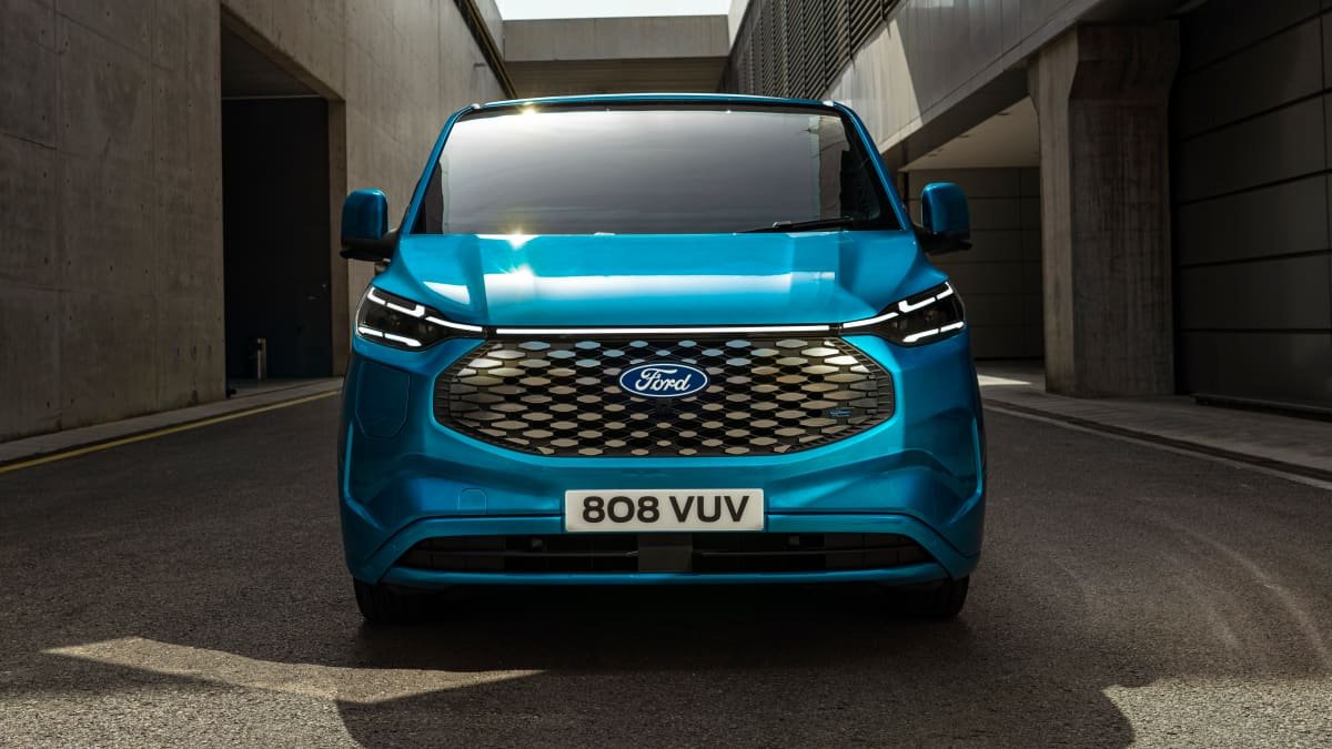 2024 Ford E-Transit Custom electric van detailed, on track for Australia-0