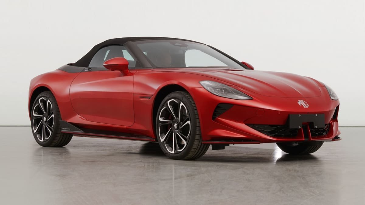 2024 MG Cyberster electric sports car photos, details leaked