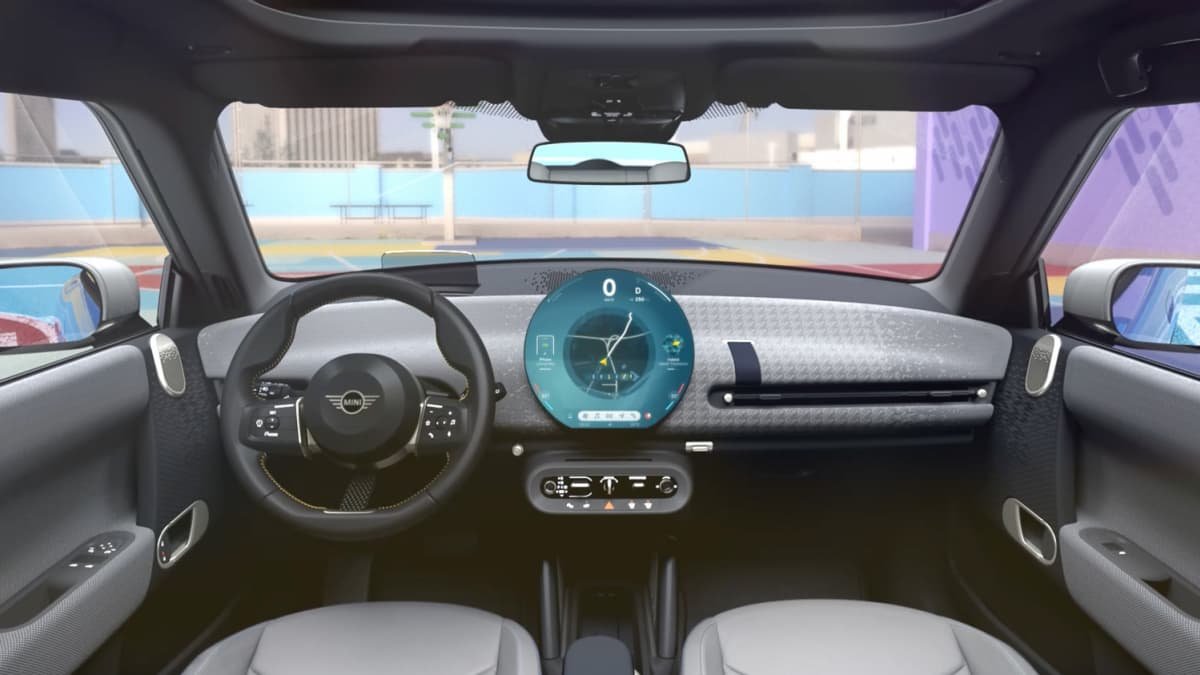 2024 Mini Cooper Electric interior ahead of Chinese production ramp-up