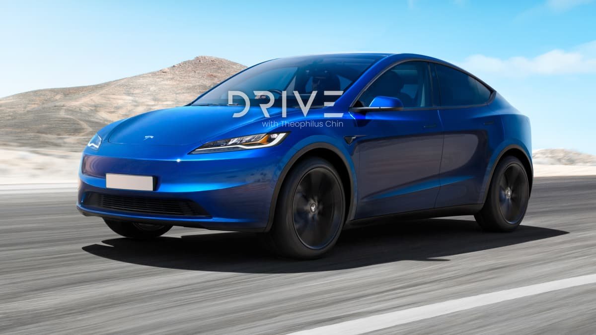 2024 Tesla Model Y facelift imagined based on Model 3 spy photos