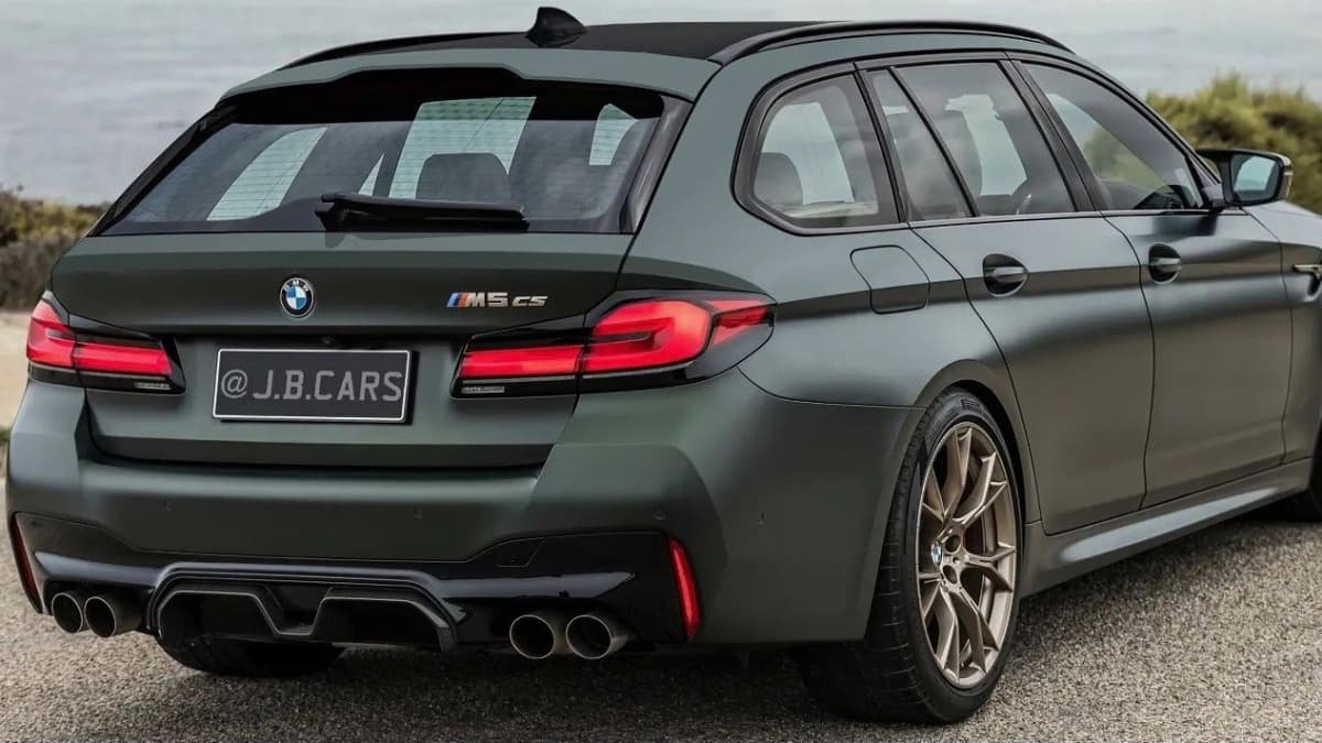 2025 BMW M5 Touring: Hybrid V8 super wagon teased