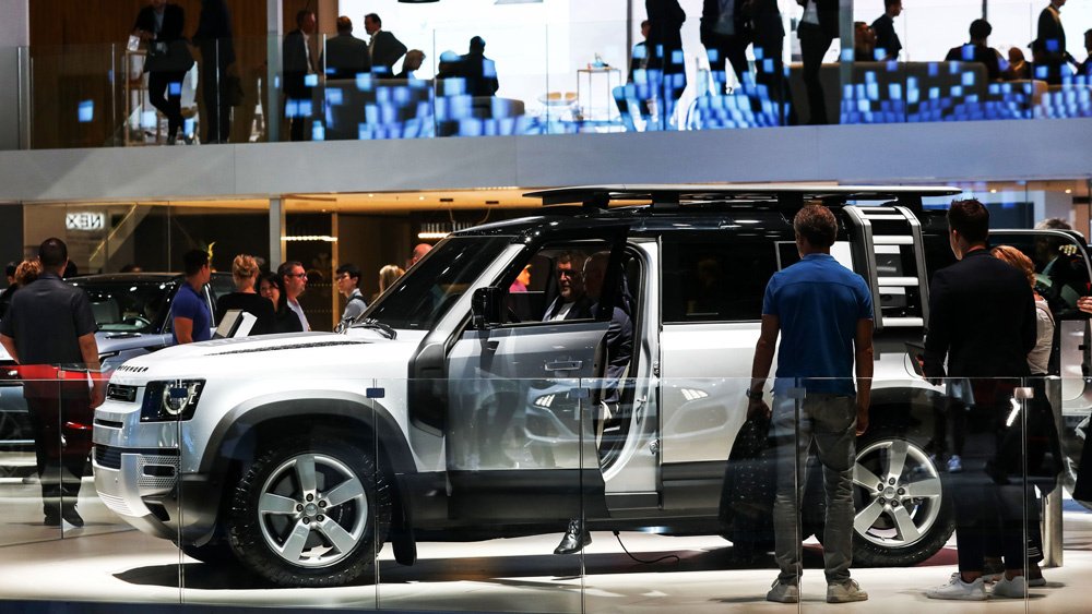 The 2020 Land Rover Defender.