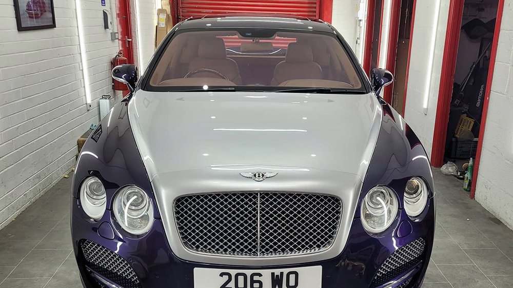 DC Customs's Flying Spur truck conversion