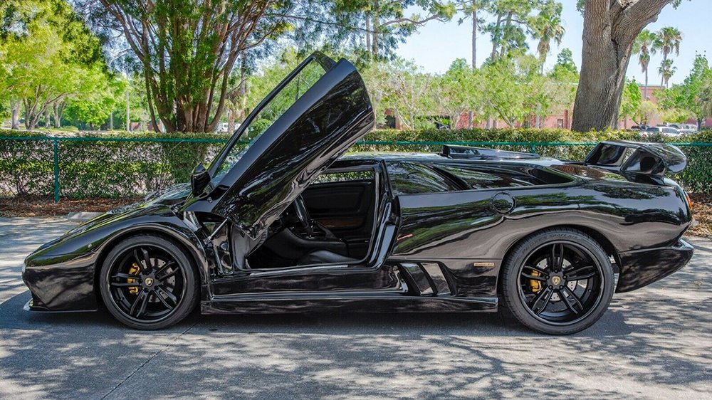 Jose Canseco's former Acura NSX-Lamborghini Diablo GT mash-up supercar from the side