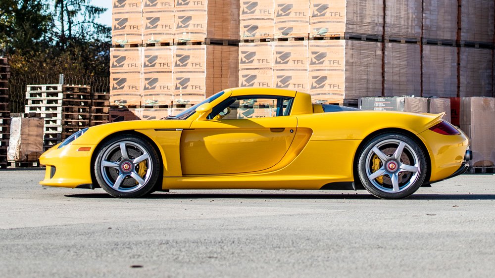 A 2004 Porsche Carrera GT.