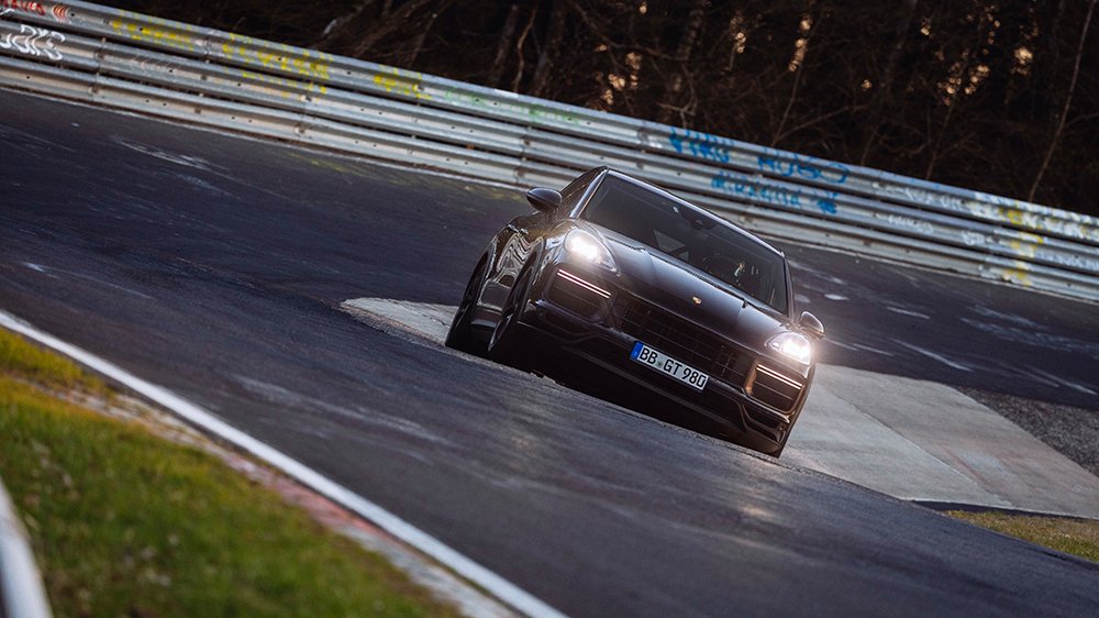 The unnamed, high-performance Porsche Cayenne